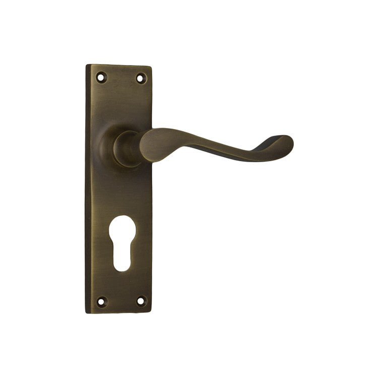 Victorian Lever - Long Backplate by Tradco