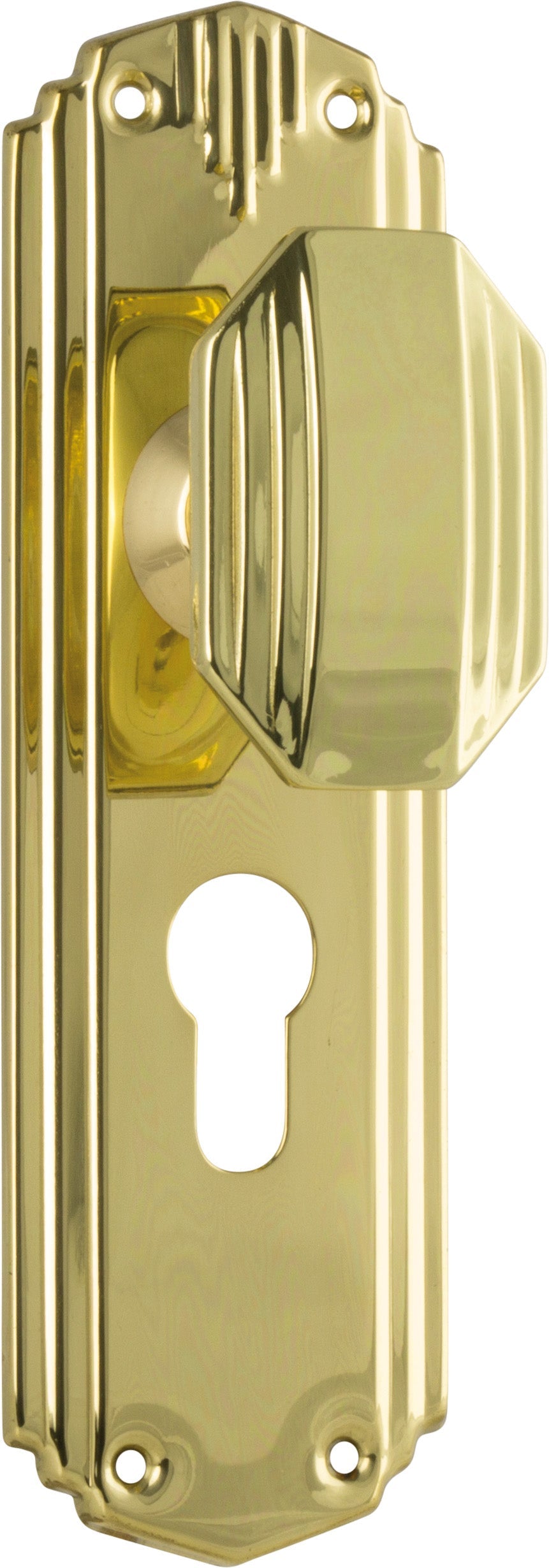 Napier Art Deco Door Knob by Tradco