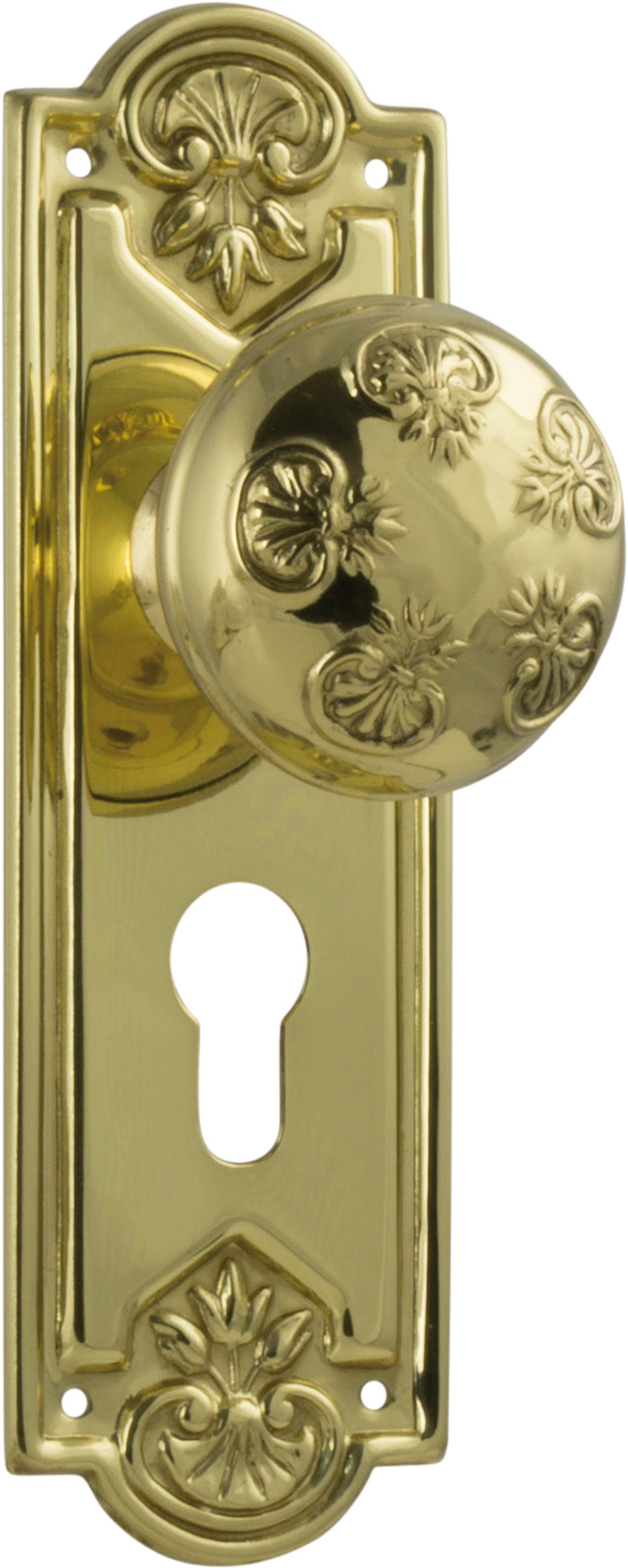 Nouveau Door Knob by Tradco