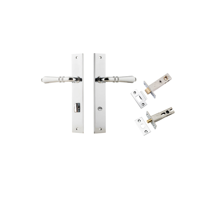 Sarlat Lever - Rectangular Backplate By Iver