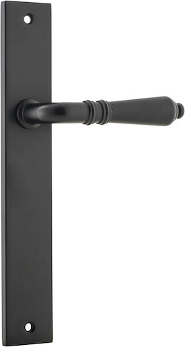Sarlat Lever - Rectangular Backplate By Iver