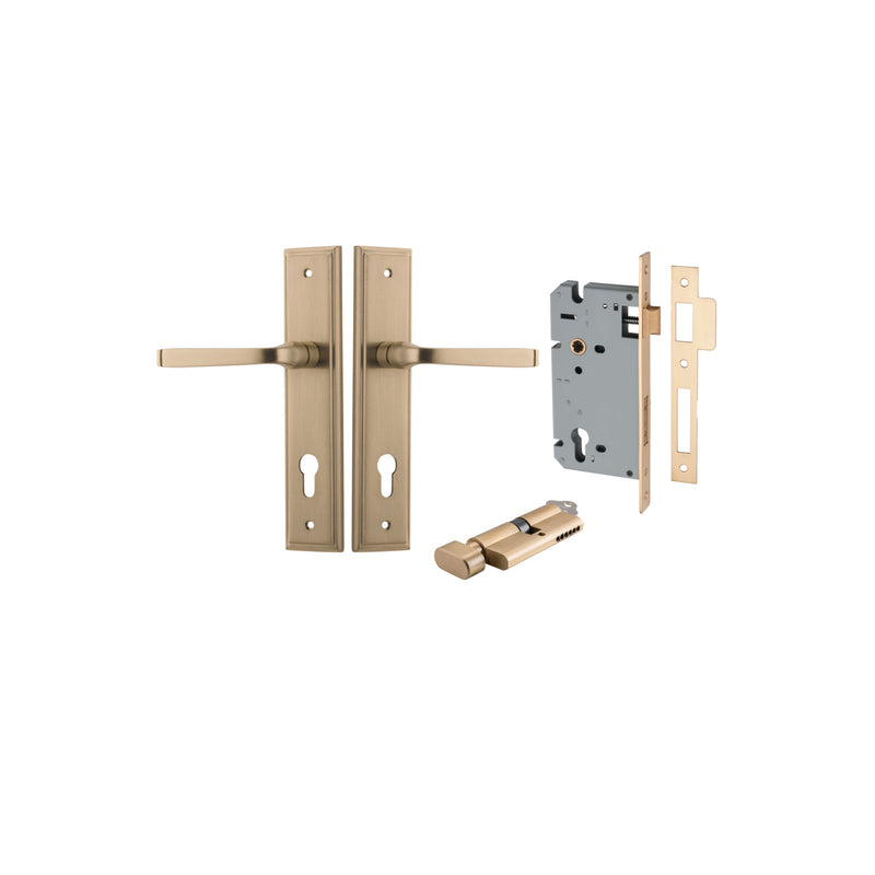 Annecy Lever - Stepped Backplate By Iver