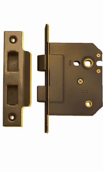 Privacy Mortice Lock - Antique Copper By Superior Brass