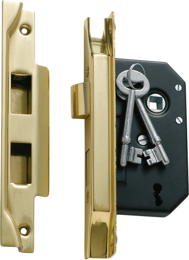 3 Lever Rebated Mortice Lock by Tradco - Entry - Point - 1138 - Tradco