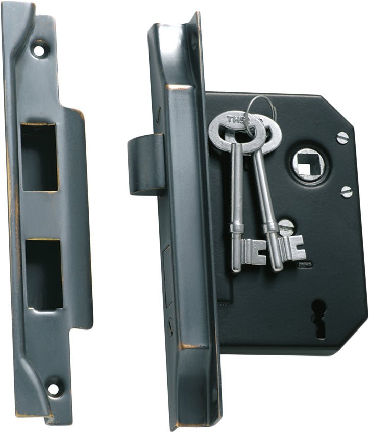 3 Lever Rebated Mortice Lock by Tradco - Entry - Point - 1138 - Tradco