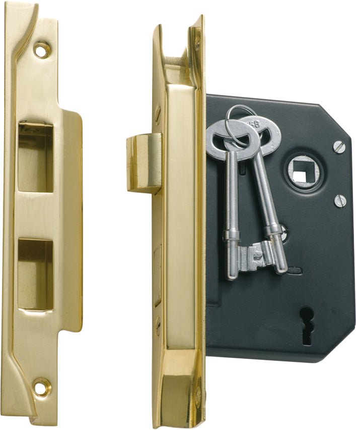 3 Lever Rebated Mortice Lock by Tradco - Entry - Point - 1139 - Tradco