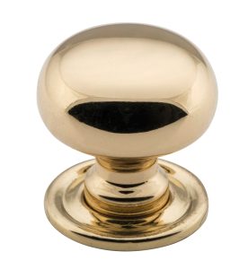 Sheet Brass Cupboard Knobs by Tradco