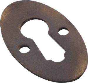 Oval Cupboard Escutcheon by Tradco