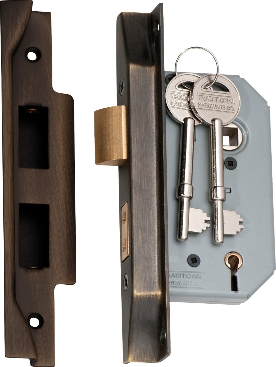 5 Lever Rebated Mortice Lock by Tradco - Entry - Point - 2154 - Tradco