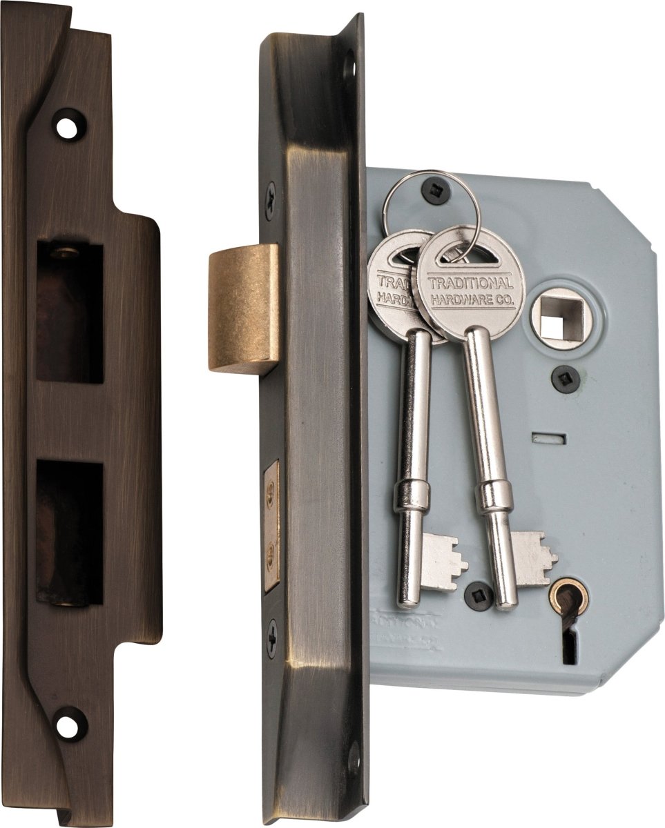 5 Lever Rebated Mortice Lock by Tradco - Entry - Point - 2155 - Tradco