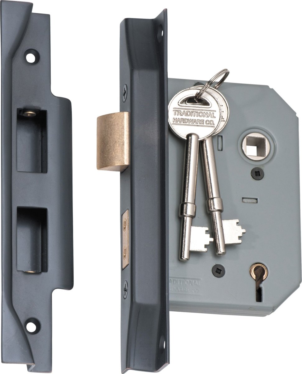 5 Lever Rebated Mortice Lock by Tradco - Entry - Point - 2163 - Tradco