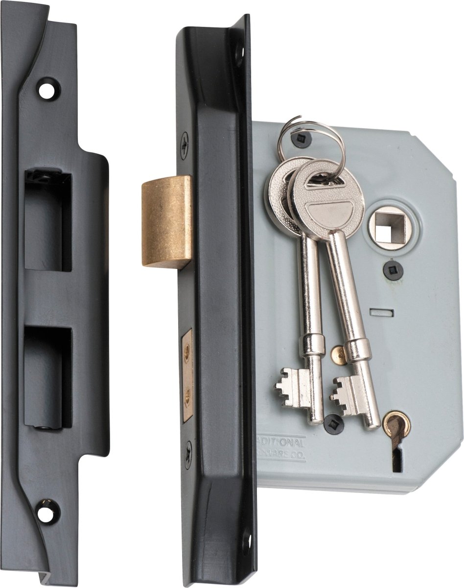 5 Lever Rebated Mortice Lock by Tradco - Entry - Point - 2187 - Tradco