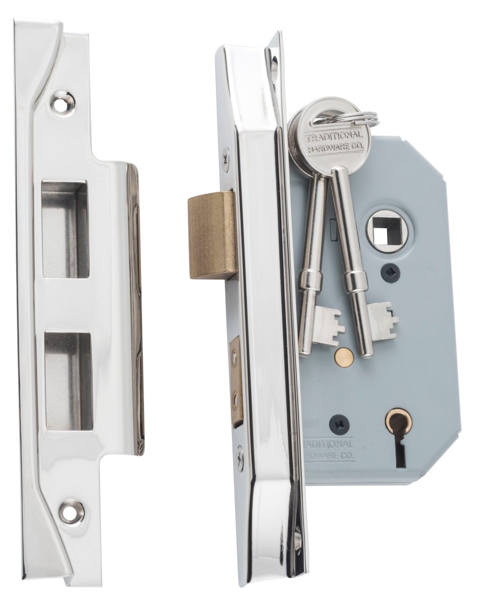 5 Lever Rebated Mortice Lock by Tradco - Entry - Point - 6164 - Tradco