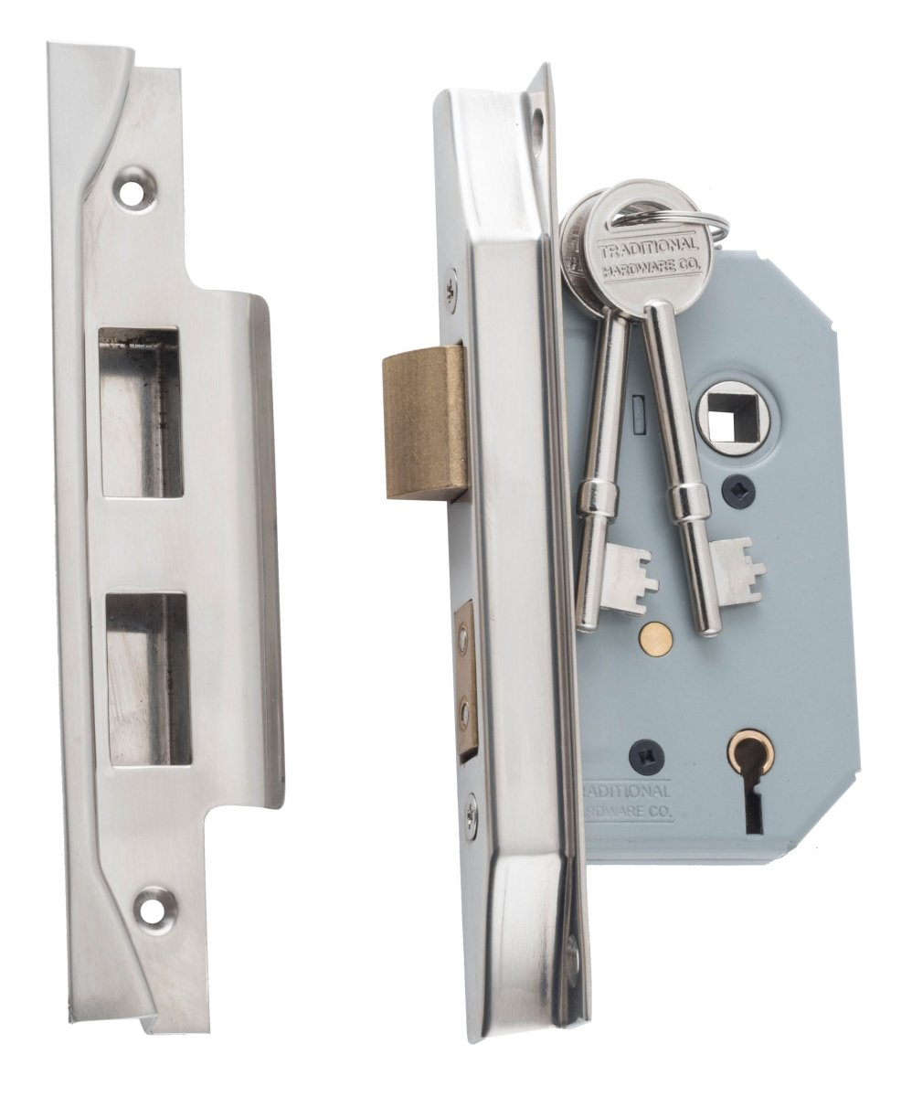 5 Lever Rebated Mortice Lock by Tradco - Entry - Point - 6172 - Tradco