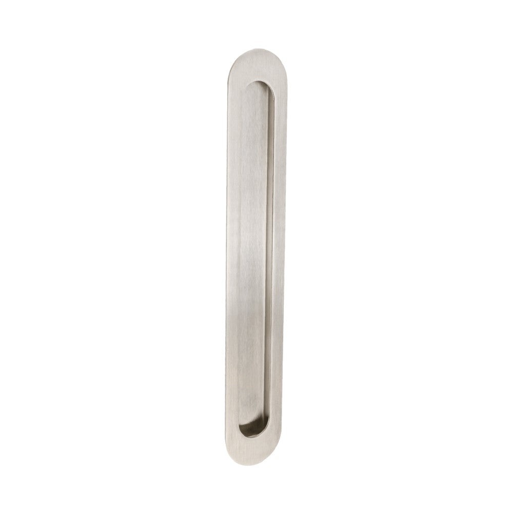 Duke Oval Flush Pull - Stainless