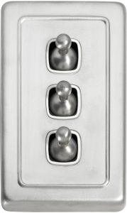 Flat Plate Toggle Switches by Tradco