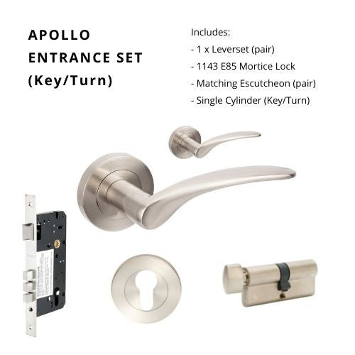 The Apollo Handle By Zanda - Brushed Nickel