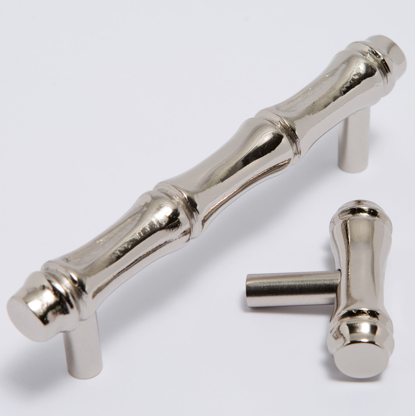 Bamboo T-Bar - Polished Nickel By Hepburn