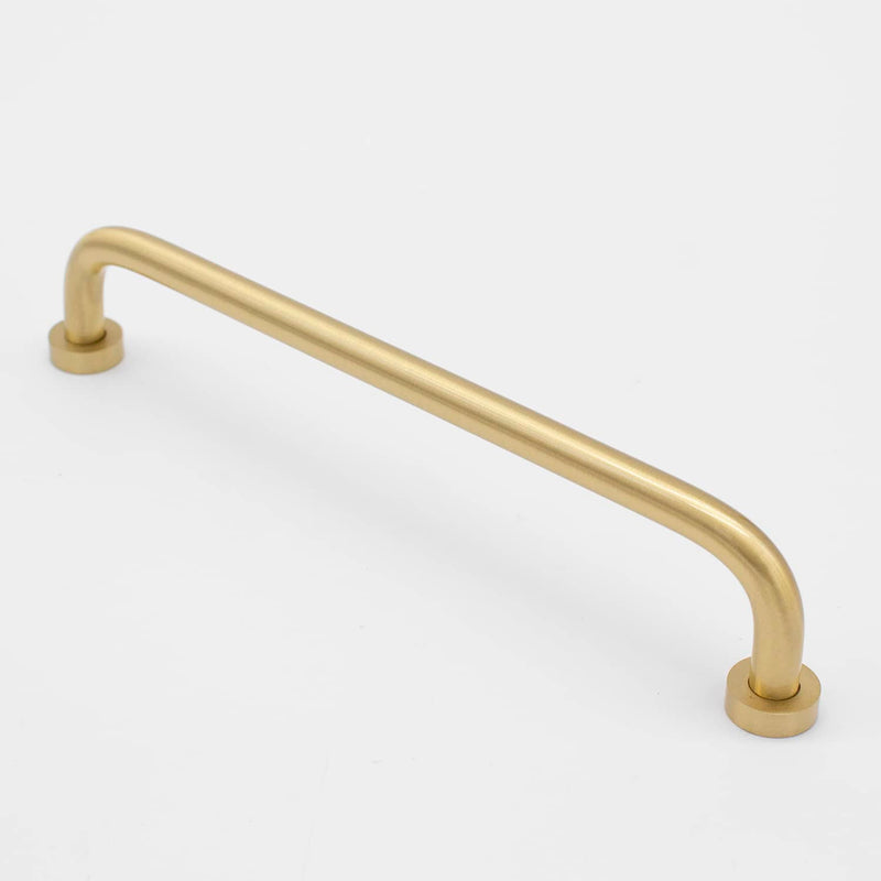 Brushed Brass Arched Pull - Daphne - Manovella