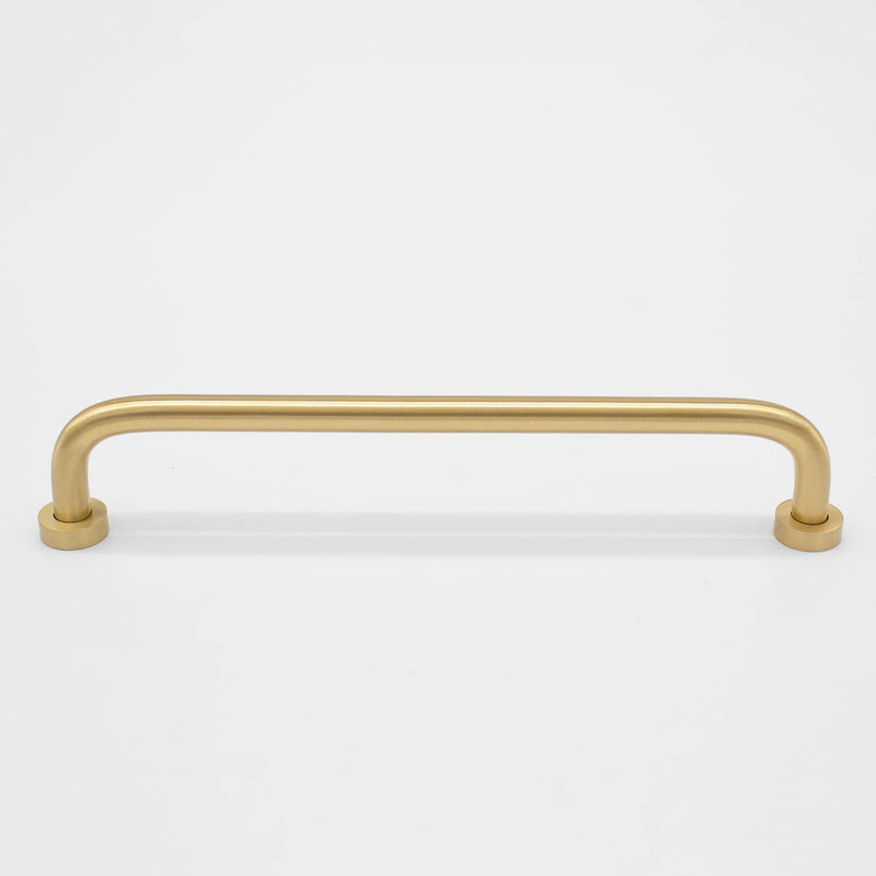 Brushed Brass Arched Pull - Daphne - Manovella