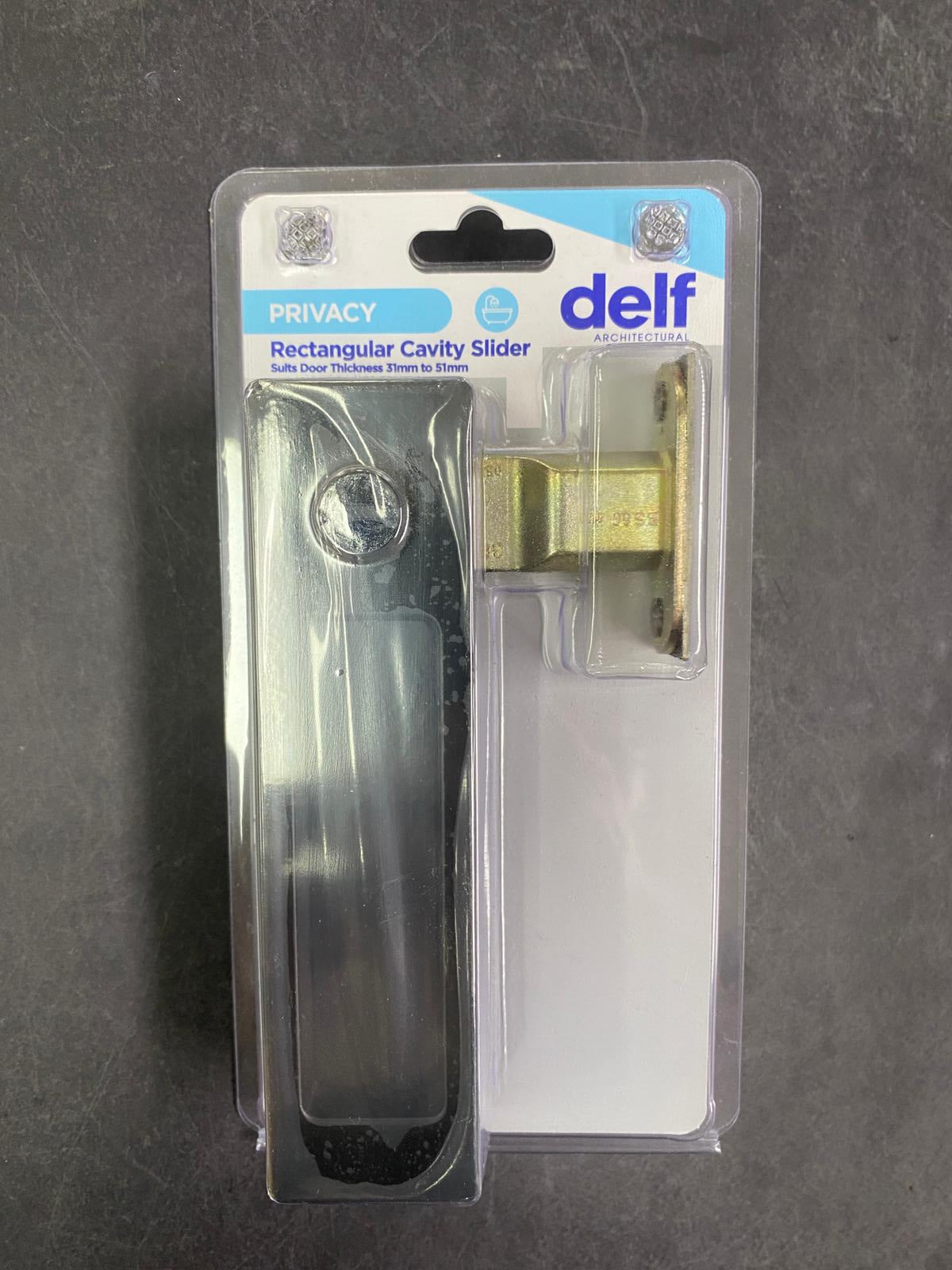 Matt Black Cavity Slider Sets by Delf