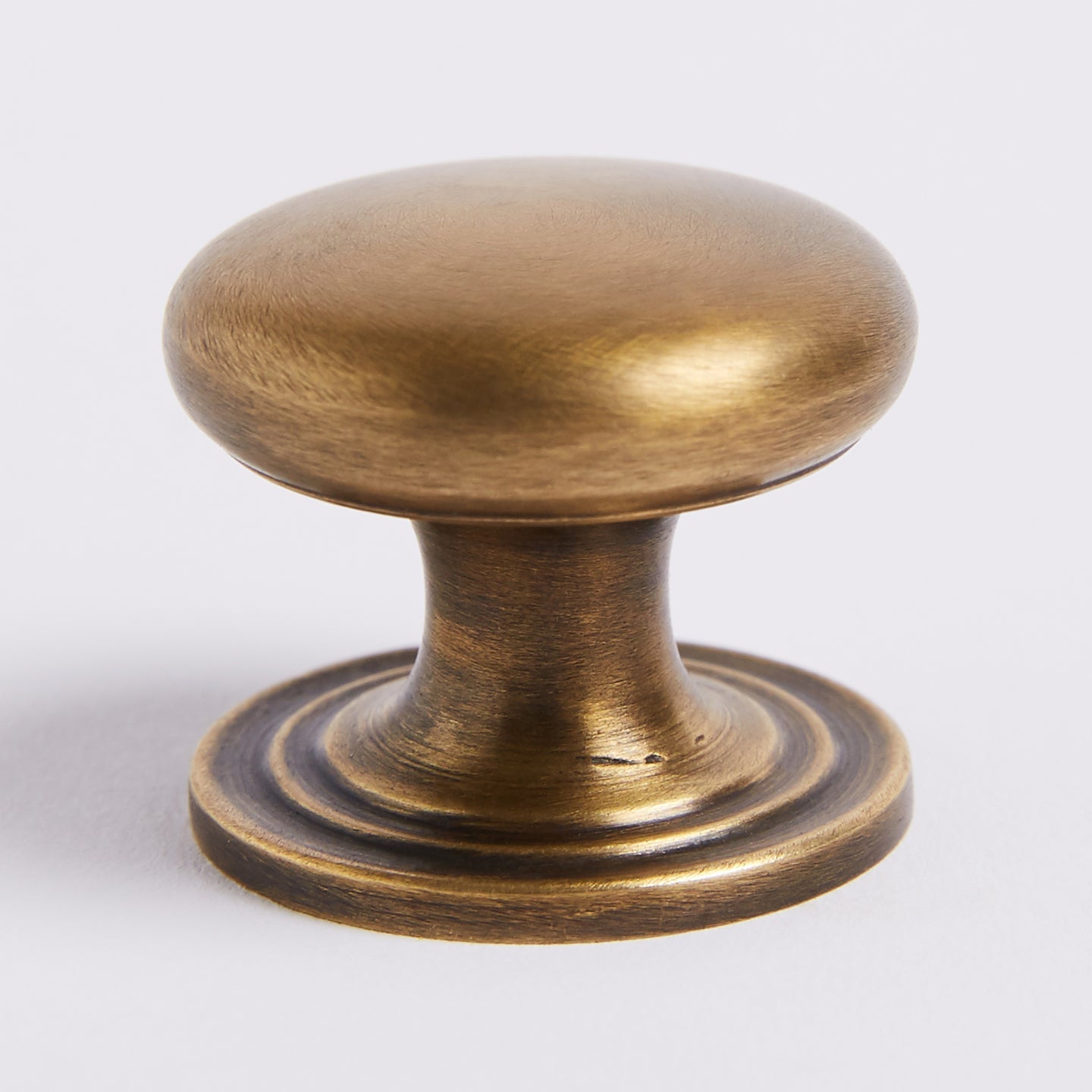 Kew Knob - Acid Washed Brass by Hepburn