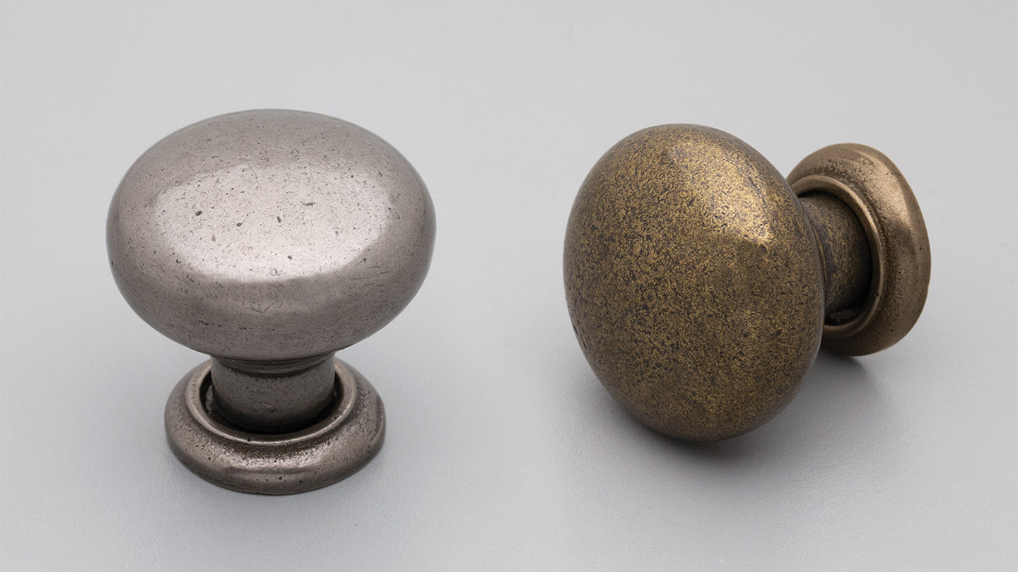 HT177 Cast Iron Round Knob by Kethy