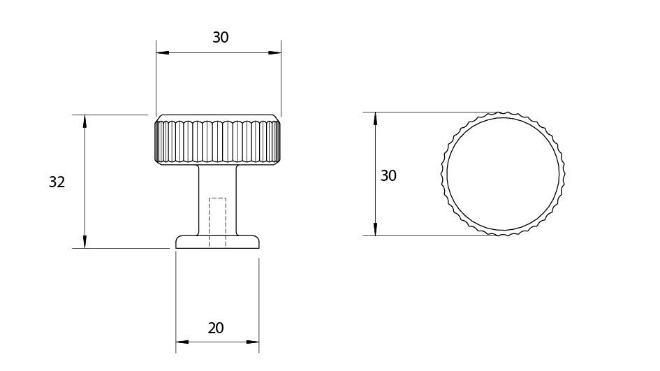 L868 Skagen  Round Knob by Kethy