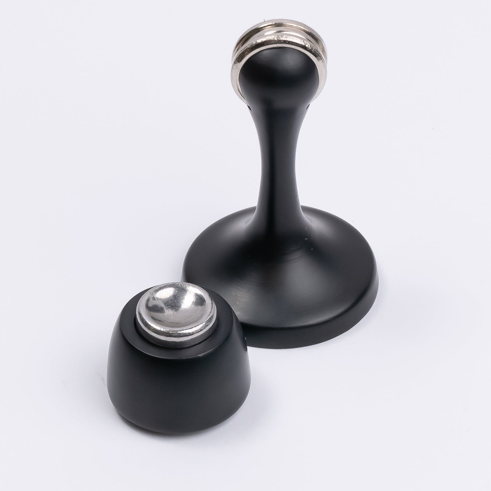 Matt Black Magnetic Door Stop - Manovella