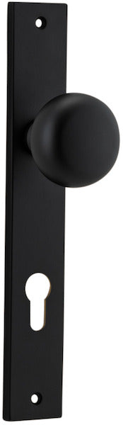 Cambridge Knob - Rectangular Backplate by Iver