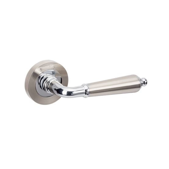 The Oxford Handle By Zanda - Brushed Nickel/Chrome Plated