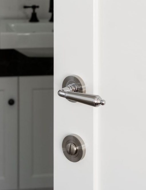 The Oxford Handle By Zanda - Brushed Nickel/Chrome Plated