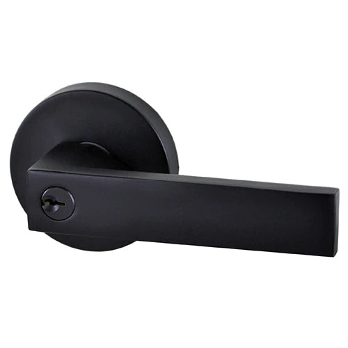 Lonsdale Round Lever By Nidus  - Black