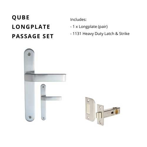 Qube Lever on Longplate by Zanda