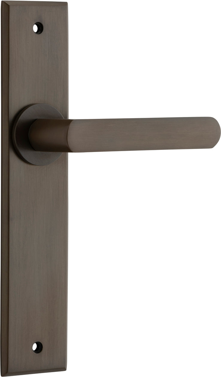 Osaka Lever - Chamfered Backplate By Iver