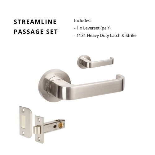 The Streamline Handle By Zanda - Brushed Nickel