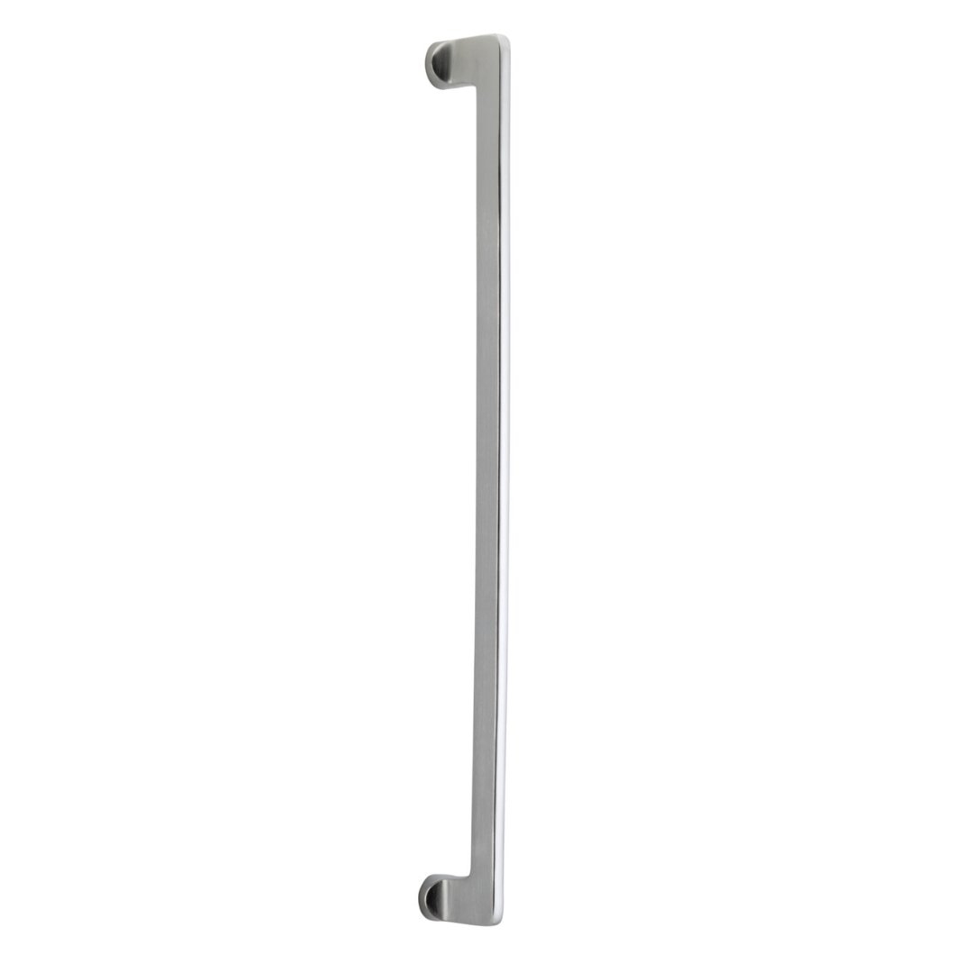 Baltimore Pull Handle - Entry Point - Iver - Brushed Chrome - Pull Handles