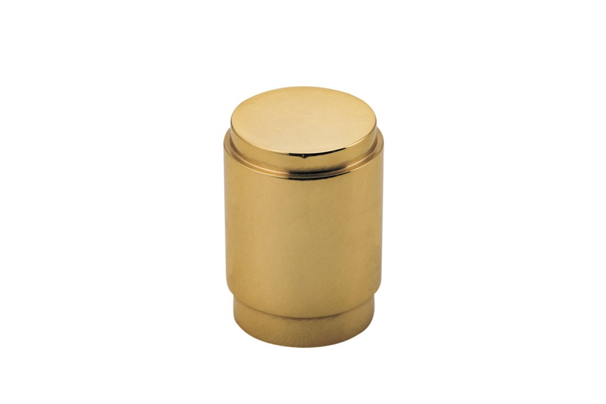 Berlin Cabinet Knob - Entry Point - Iver - Polished Brass - Cupboard Knobs