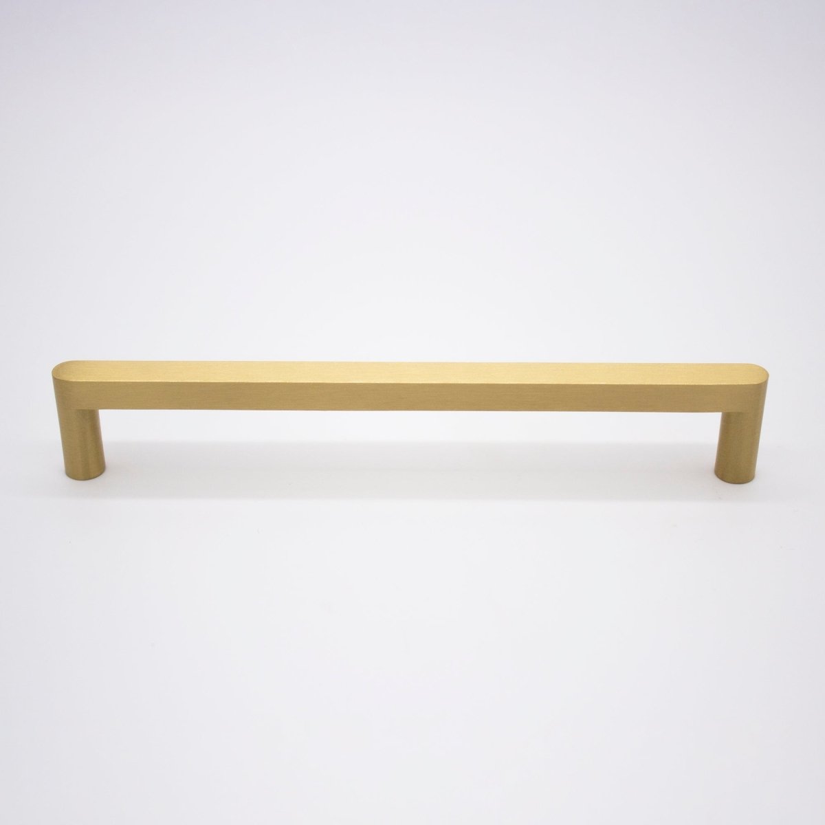 Brushed Brass Straight Profile Cabinet Pull - Clio - Manovella - Entry - Point - CABCLI105BB - Manovella