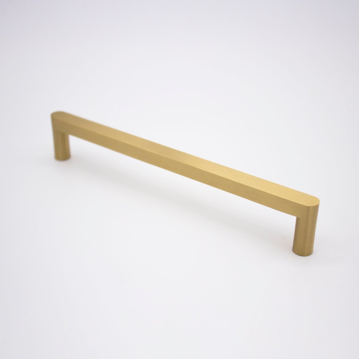 Brushed Brass Straight Profile Cabinet Pull - Clio - Manovella - Entry - Point - CABCLI170BB - Manovella