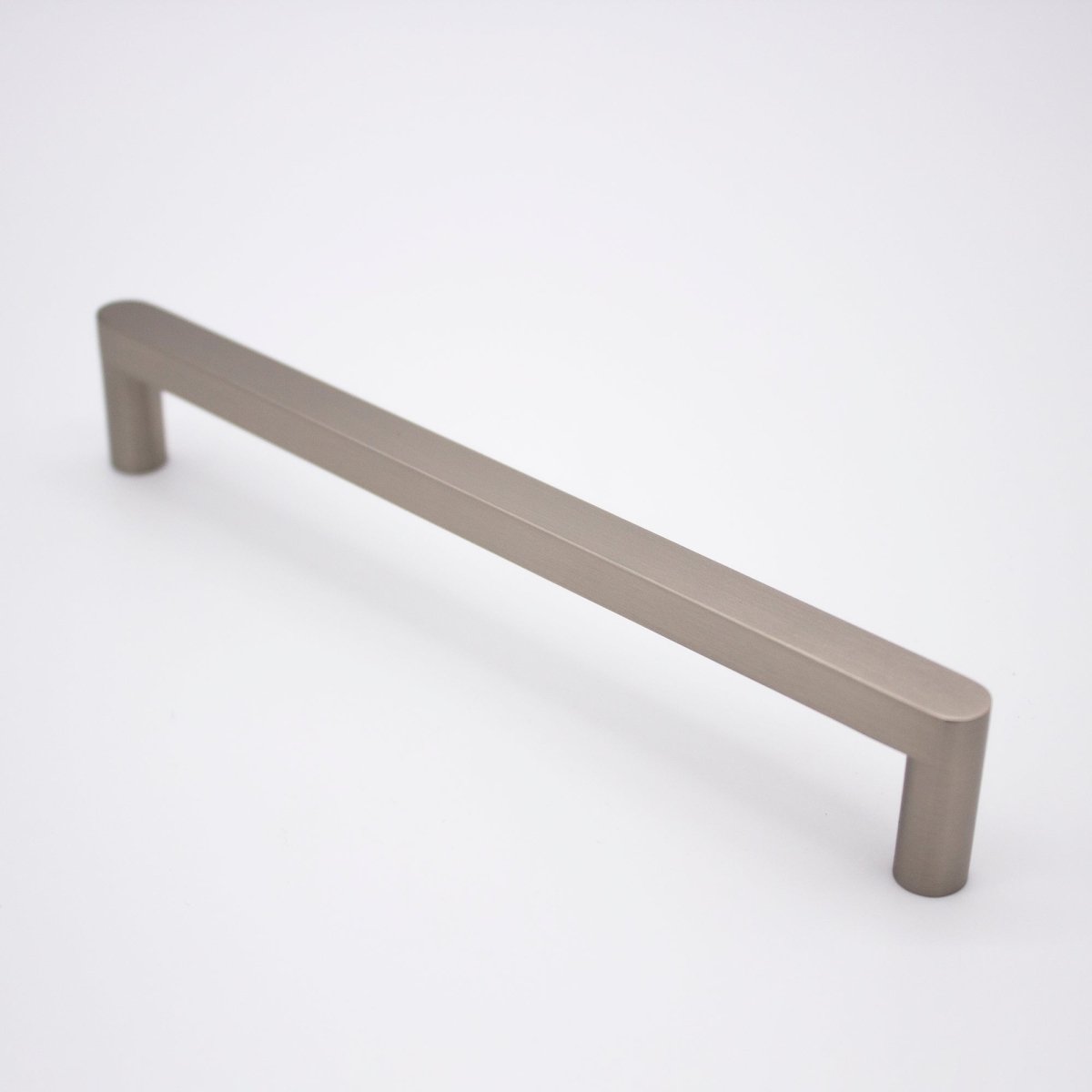 Brushed Nickel Straight Profile Cabinet Pull - Clio - Manovella - Entry - Point - CABCLI170BN - Manovella