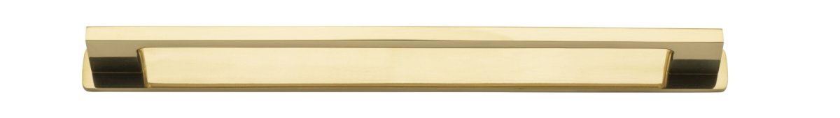 Cali Cabinet Pull + Backplate - Entry Point - Iver - Polished Brass - Cabinet Pulls