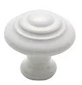 Domed Porcelain Cupboard Knob by Tradco - Entry - Point - 3475 - Tradco