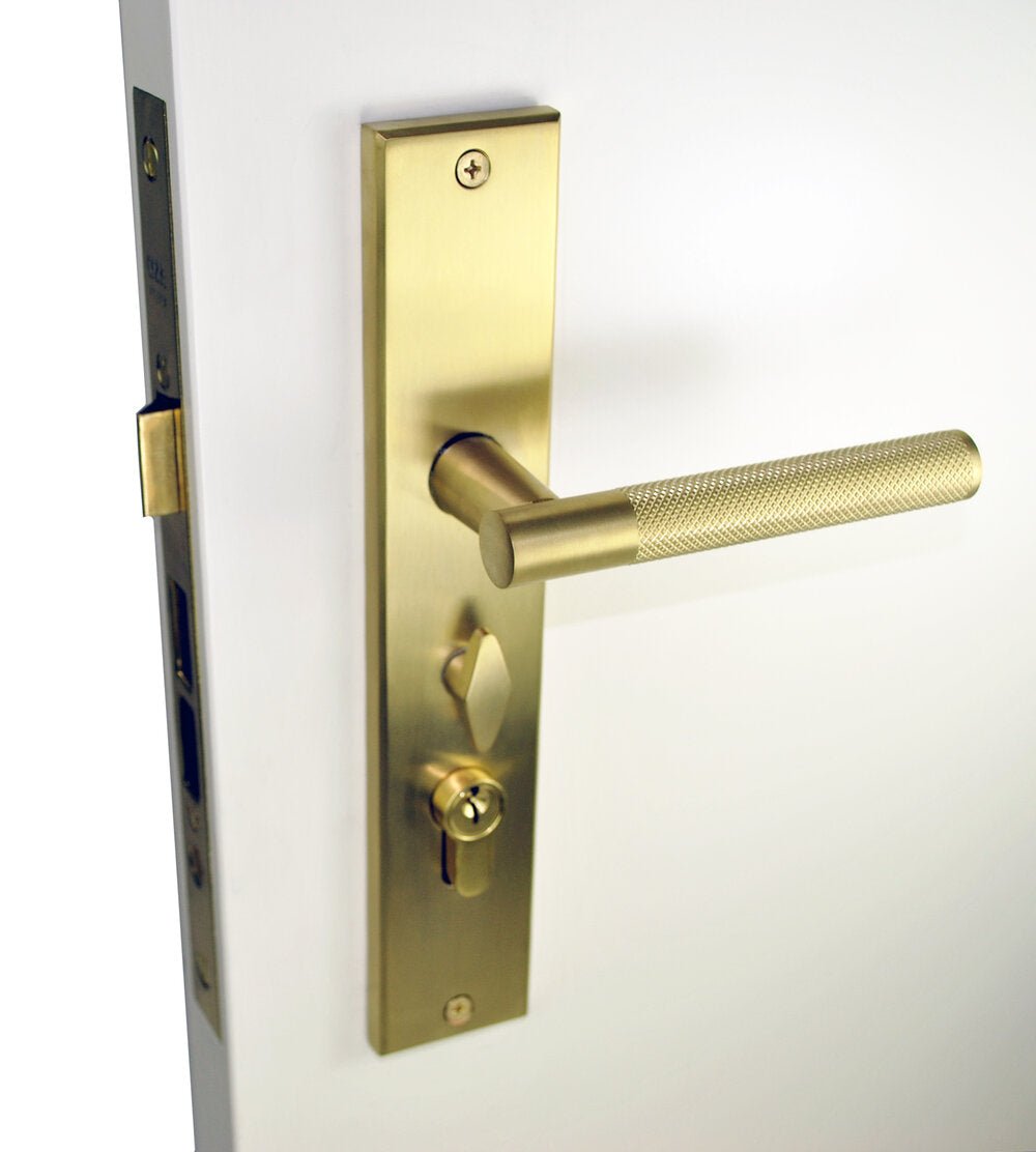 Domici Long Plate Entrance Kit - Satin Brass - Entry - Point - CLP - DOMK - OR - SB - Nidus