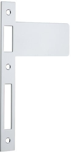 Extended Striker Plates - Entry Point - Iver - Polished Chrome - External Locks