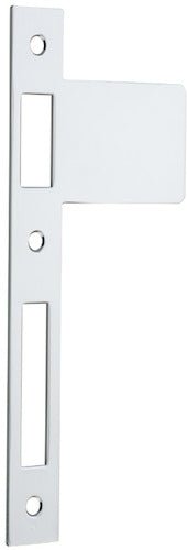 Extended Striker Plates - Entry Point - Iver - Polished Chrome - External Locks