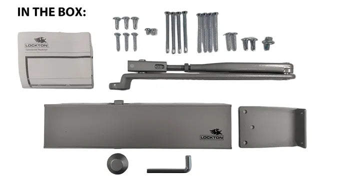 LOCKTON '165 Series' DOOR CLOSER - Rack & Pinion - (2-6)