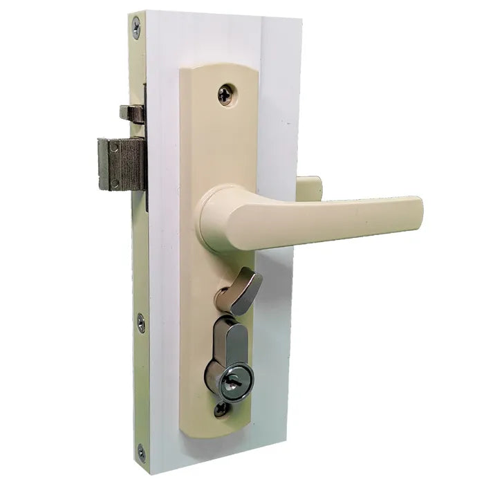 LOCKTON 'Hinged' SECURITY SCREEN DOOR LOCK *Primrose*