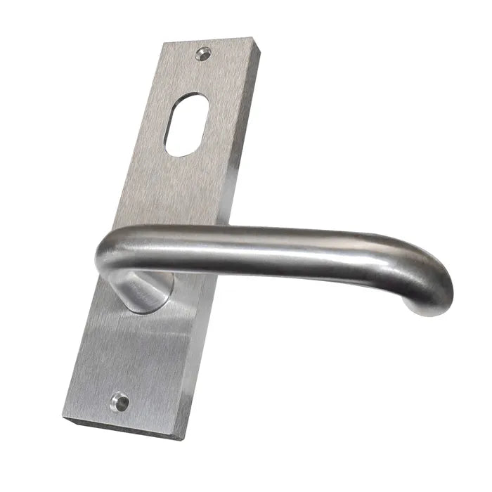 LOCKTON 'Square End' - INT PLATE - CYL HOLE & LEVER