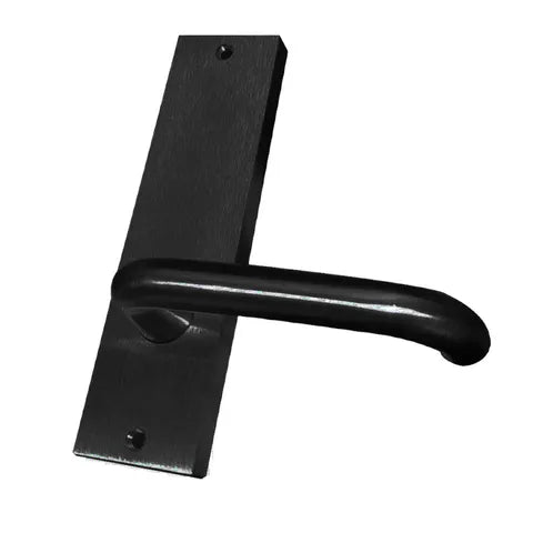 LOCKTON 'Square End' - INT PLATE - LEVER ONLY - *Matte BLACK*